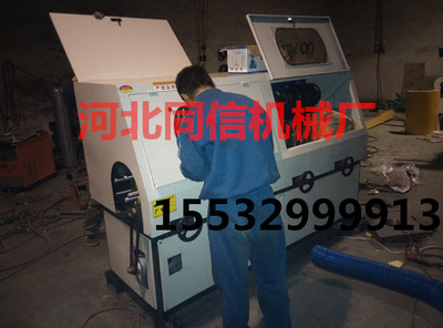 立式三组圆管抛光机 高精除锈抛光新标杆——任县同信机械厂专业评测